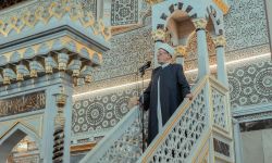 مشاهد من خطبة وصلاة عيد الفطر المبارك من الحضرة الحنفية المباركة